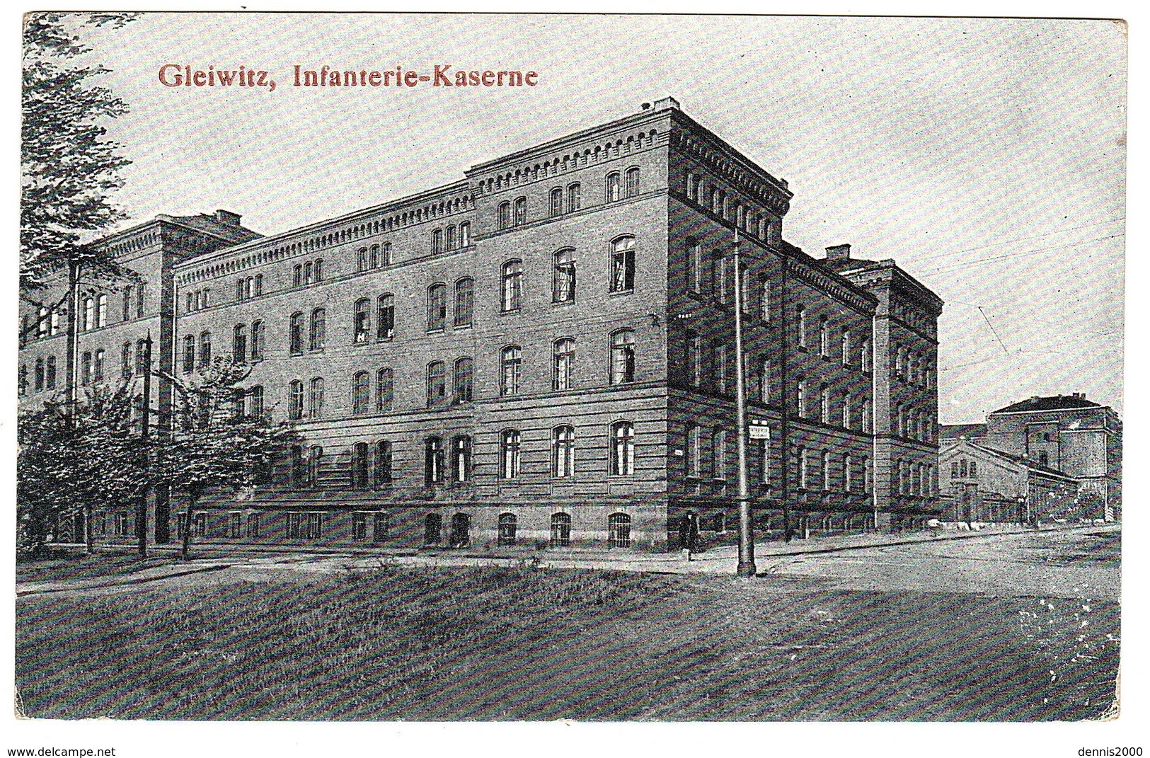 GLEIWITZ - GLIWICE - Infanterie-Kaserne - Polen