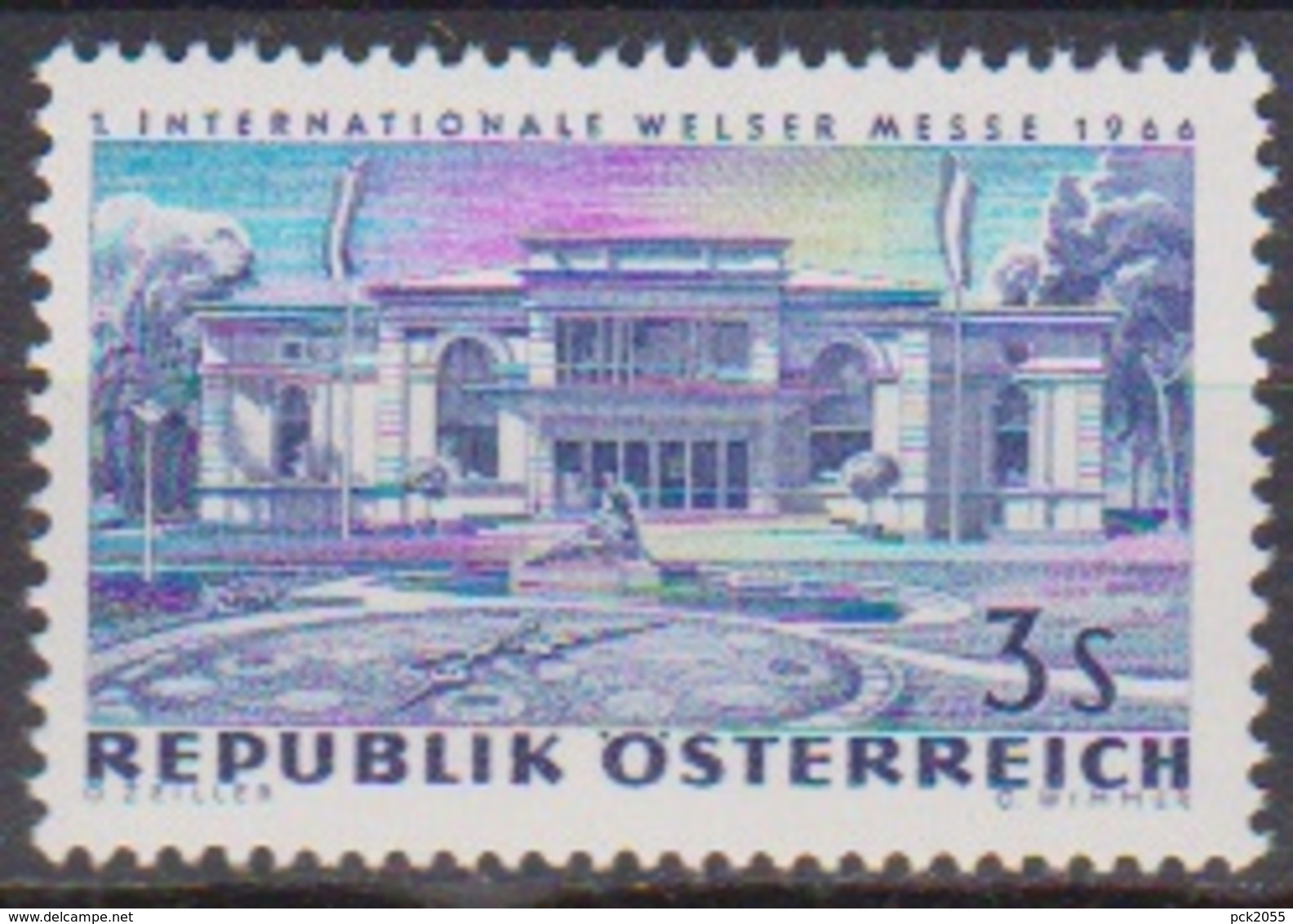 Österreich 1966 Nr.1215  ** Postfr. Intern. Messe Wels ( 8695) Günstige Versandkosten - Ungebraucht