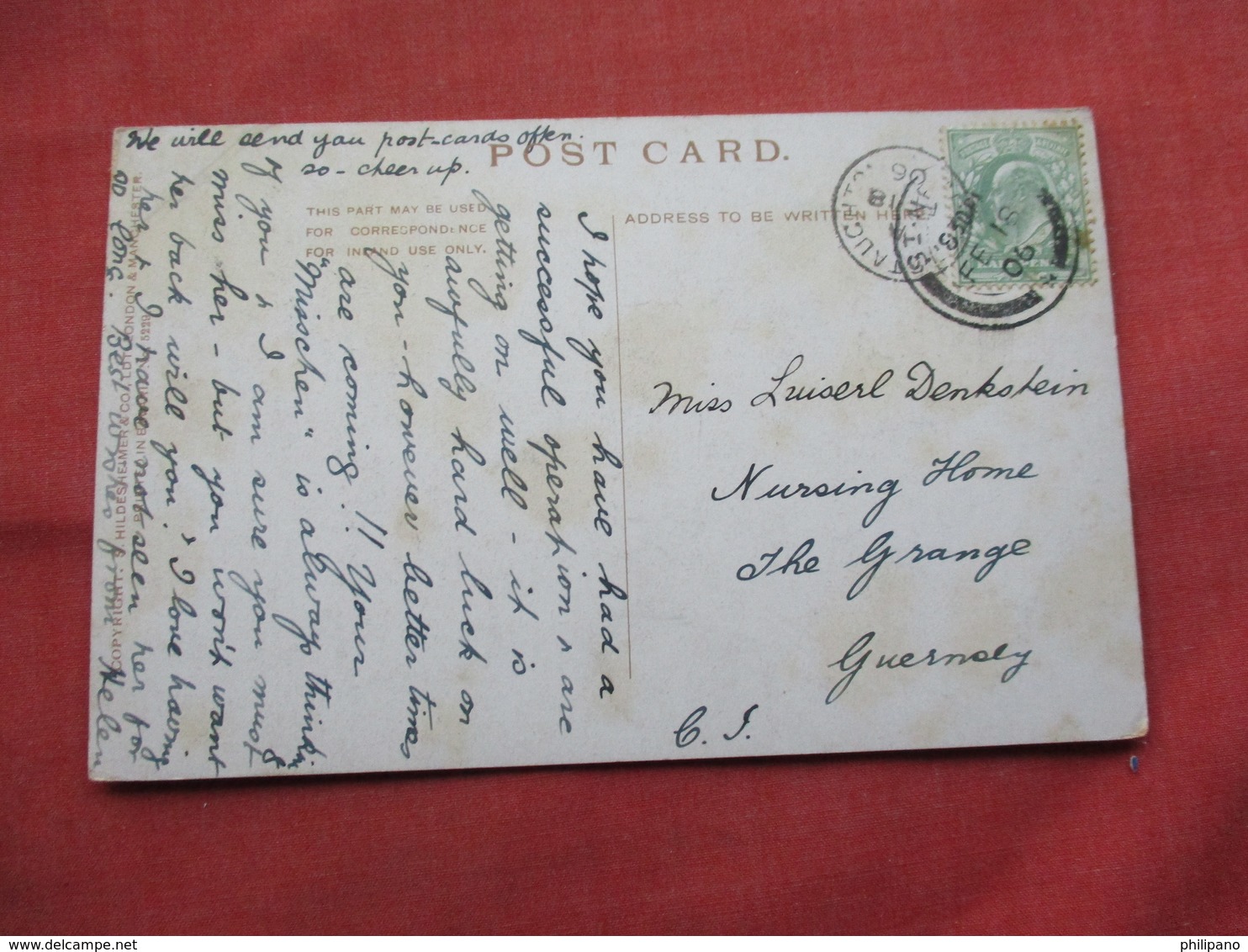 Ireland Co. Wicklow The Dargle Rock E. Longstaffe Artist Signed Has Stamp & Cancel   Ref  3484 - Wicklow