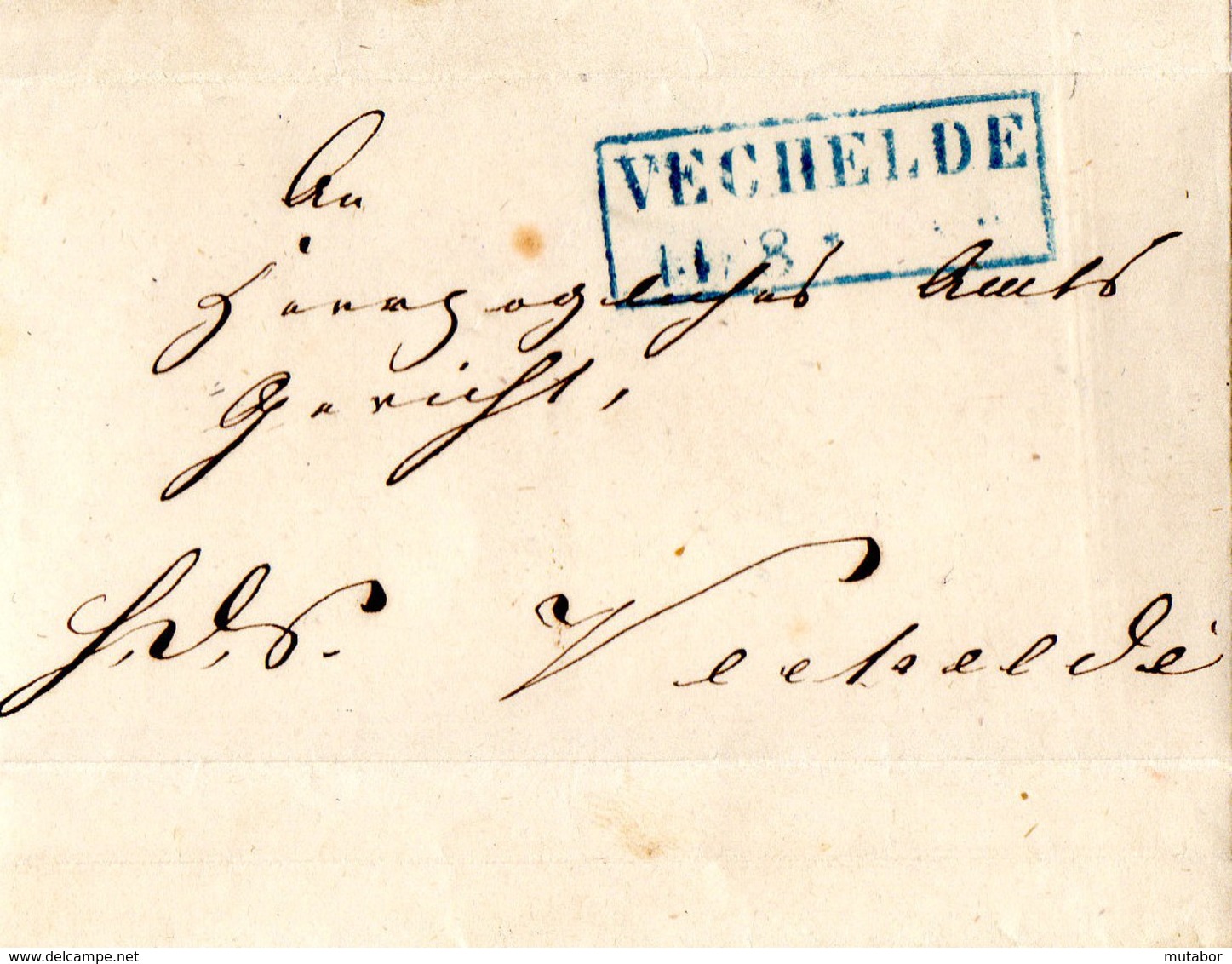 ~1850 Vechelde  OrtsBfh. - Prephilately