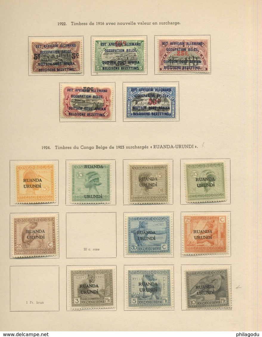 1920-1924  Parties De Séries  Cote + 44,-Euros - Ongebruikt