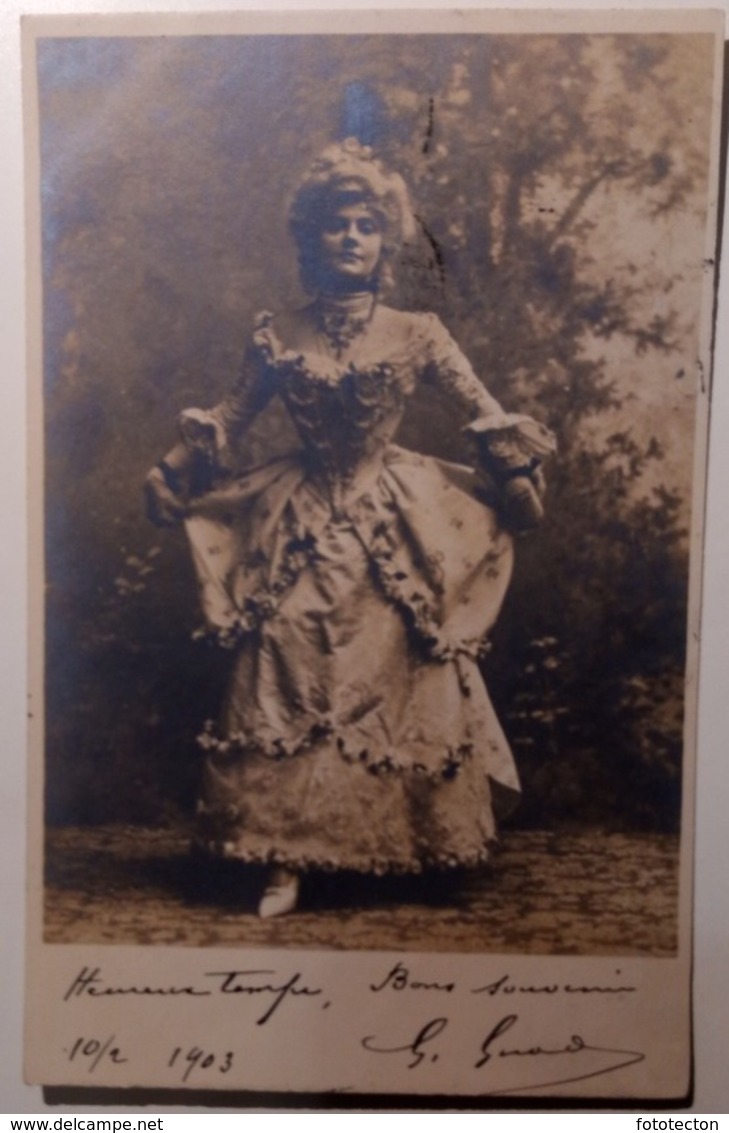Ragazza - Fotografia - Costumi, Moda - 1903 - La Mode, Carte Photo - Altri & Non Classificati