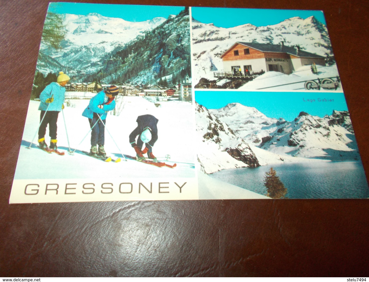 B731  Gressoney Aosta Viaggiata - Altri & Non Classificati