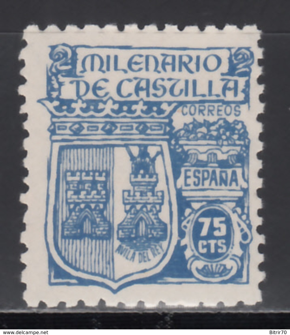 1944 Edifil Nº 976  MNH. Milenario De Castilla. - Ungebraucht