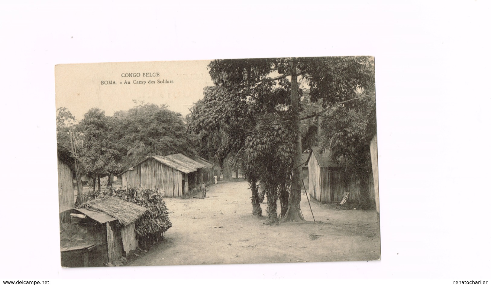 Congo Belge.Boma.Au Camp Des Soldats. - Congo Belge