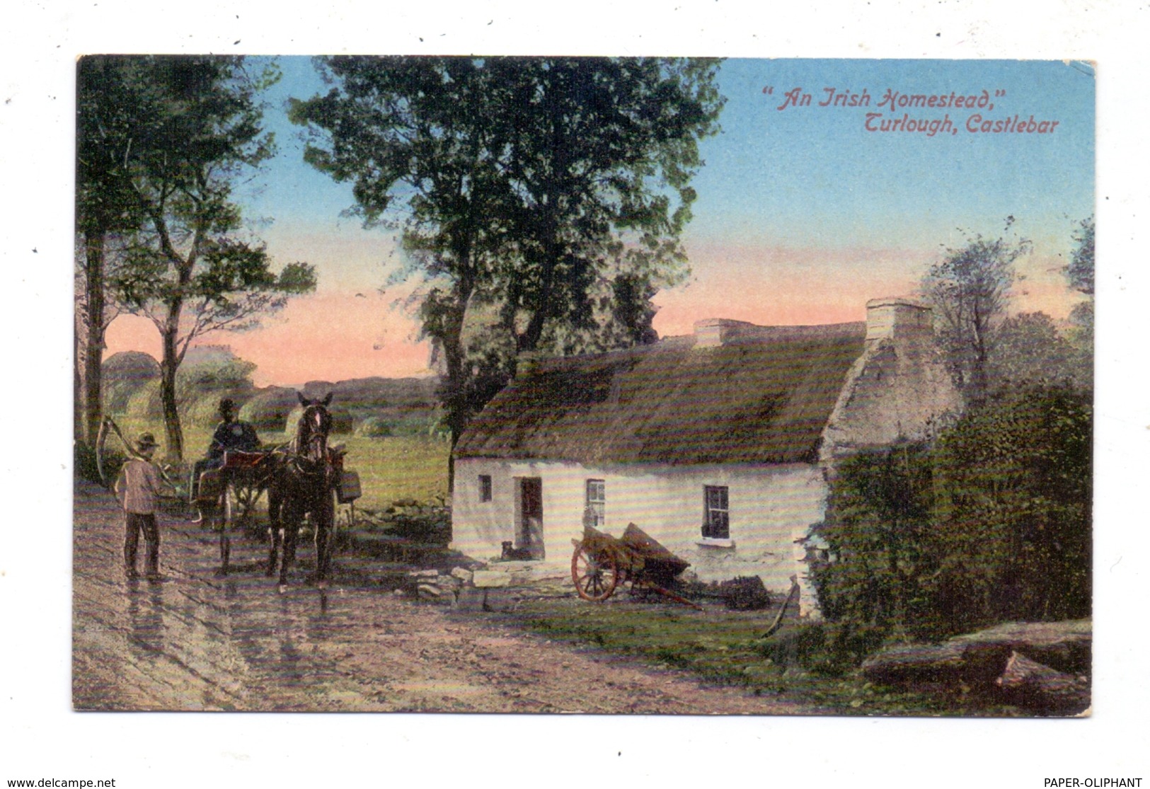 EIRE / IRLAND - MAYO - CASTLEBAR, An Irish Homestaed, 1919 - Mayo