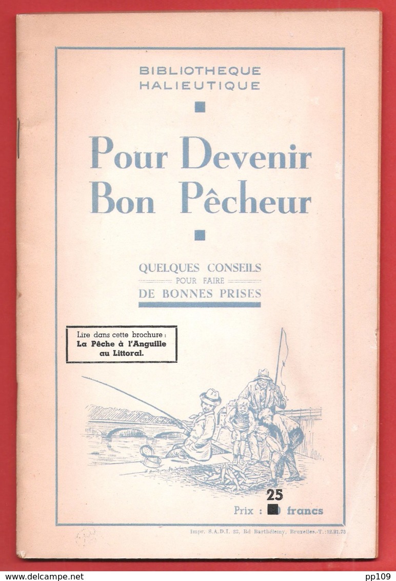 Pour Devenir Bon Pêcheur Quelques Conseils Bibliothèqu Halieutique  53 Pg - Chasse/Pêche