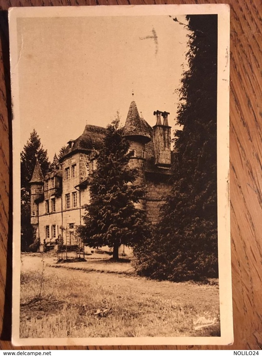 CPA, SARRAN - LE CHATEAU DE BITY, 19, La Corrèze Touristique, XVI ème Siècle, Style Renaissance, écrite En 1938, Timbres - Altri & Non Classificati