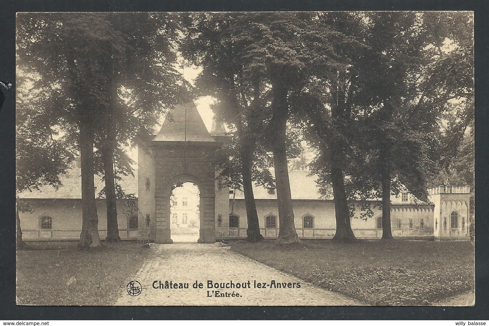 +++ CPA - BOUCHOUT LEZ ANVERS - BOECHOUT - Château - Entrée - Nels   // - Böchout