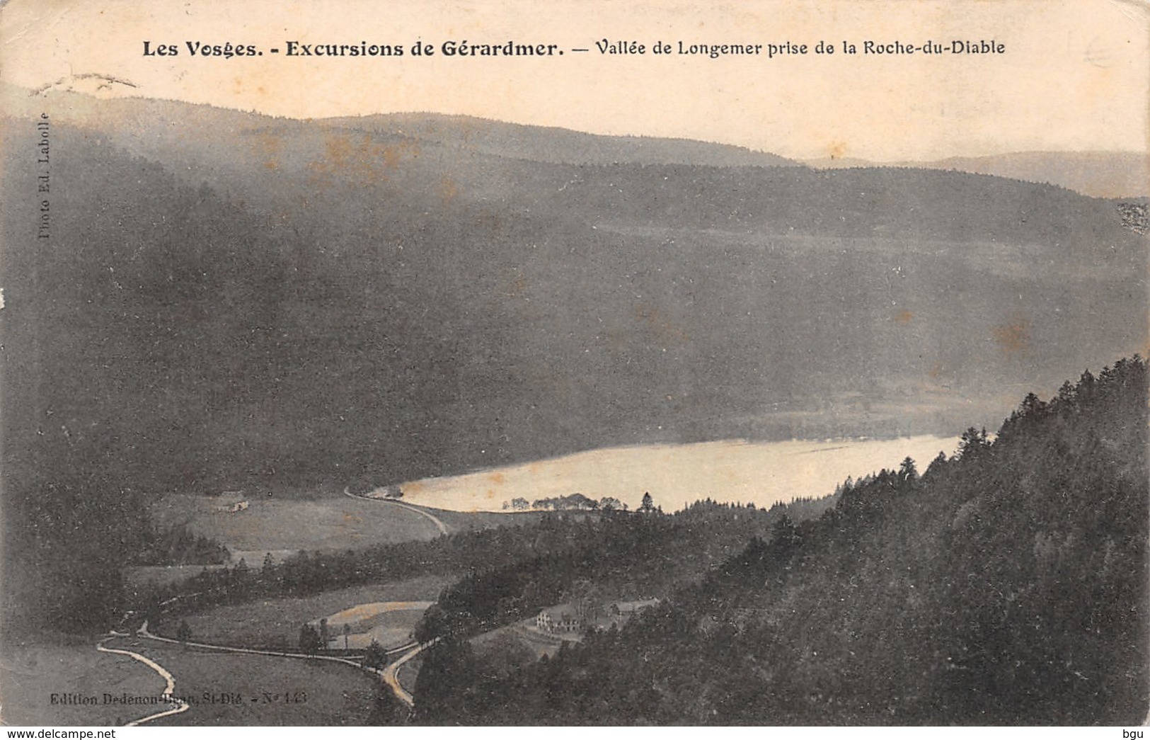 Gérardmer (88) - Excursions - Vallée De Longemer Prise De La Roche Du Diable - Sonstige & Ohne Zuordnung