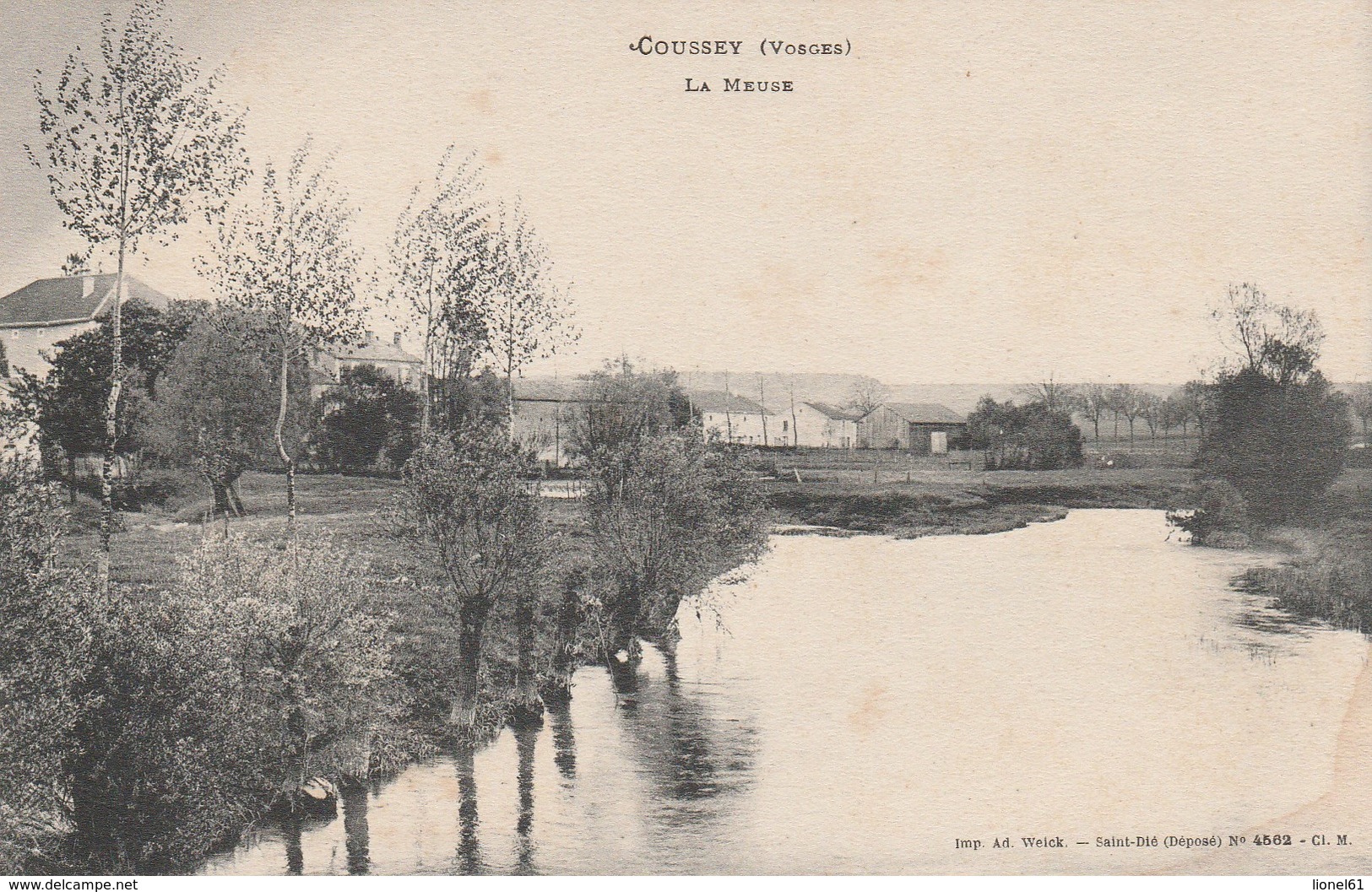 COUSSEY : (88) La Meuse - Coussey