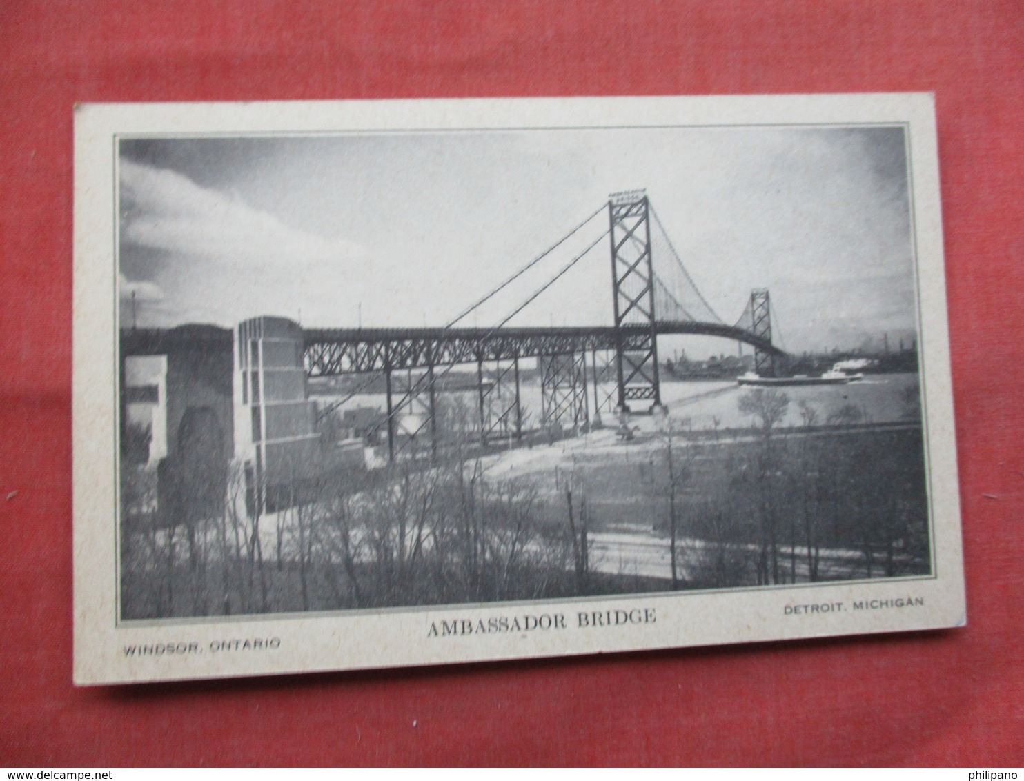 Canada > Ontario  Ambassador Bridge      Ref  3485 - Windsor