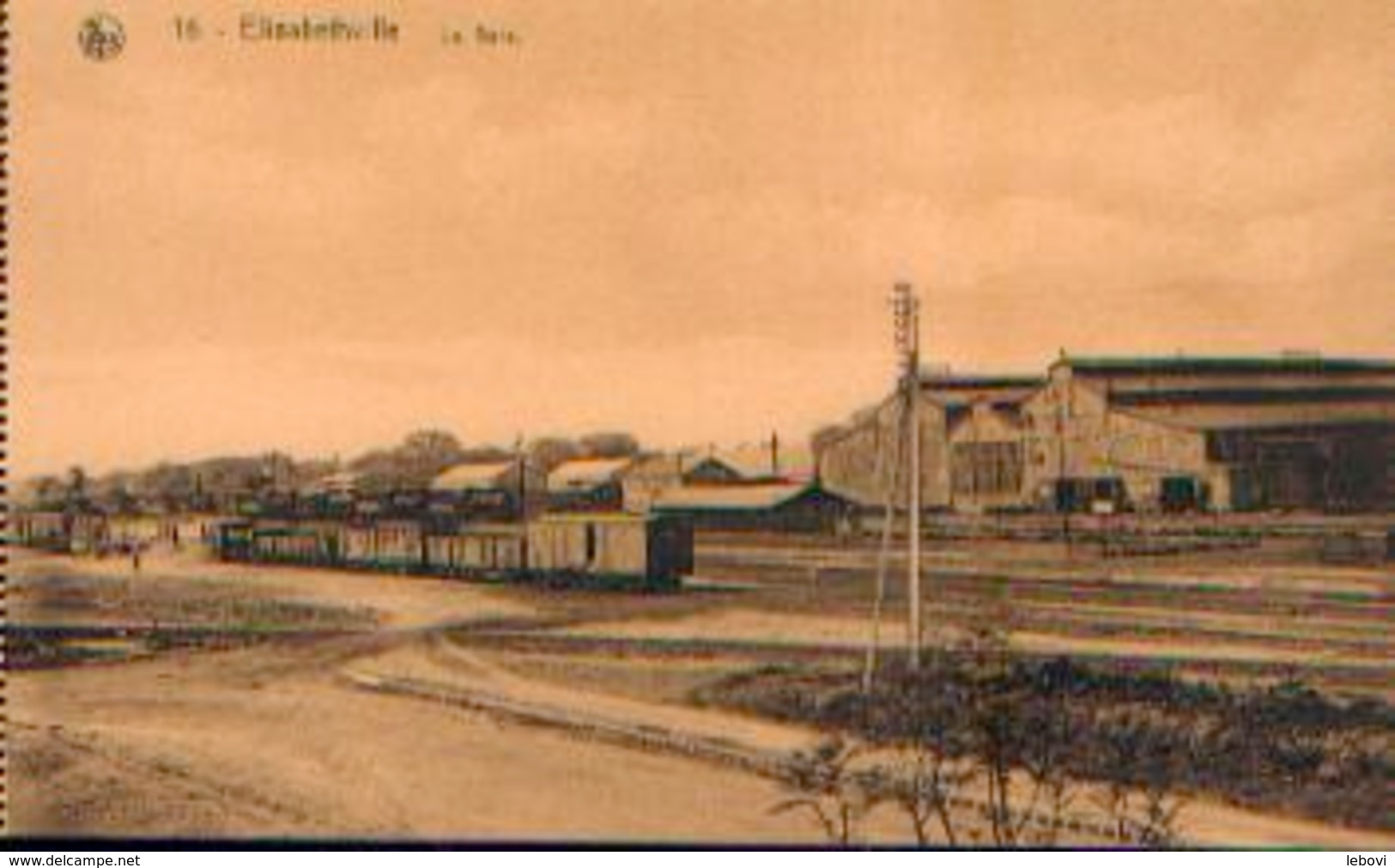 CONGO BELGE – ELISABETHVILLE « La Gare » Nels - Congo Belge