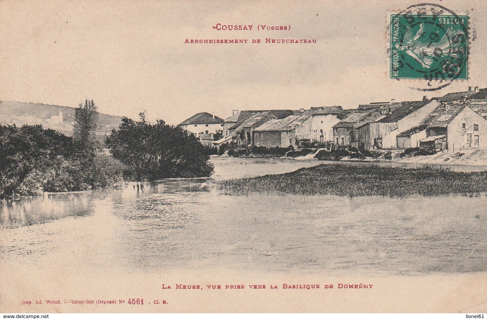 COUSSEY : (88) Arrondissement De Neufchâteau - Coussey