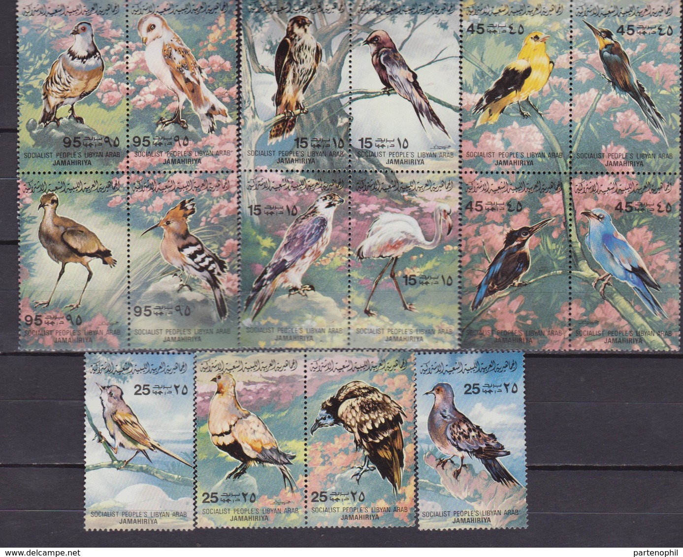 Libia  Birds Set MNH - Libia