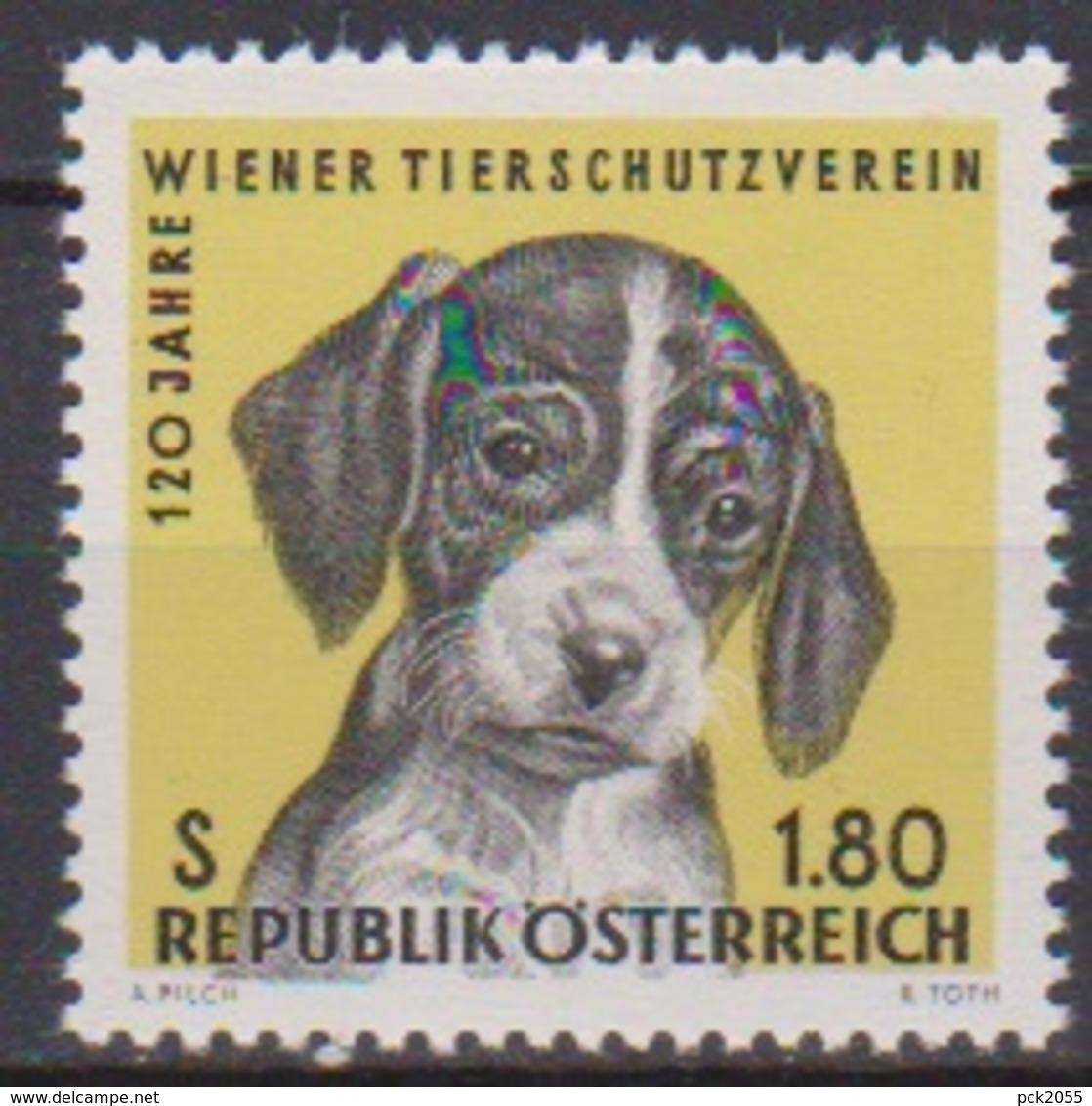 Österreich 1966 Nr.1208  ** Postfr. 120 Jahre Wiener Tierschutzverein ( 8704) Günstige Versandkosten - Ungebraucht