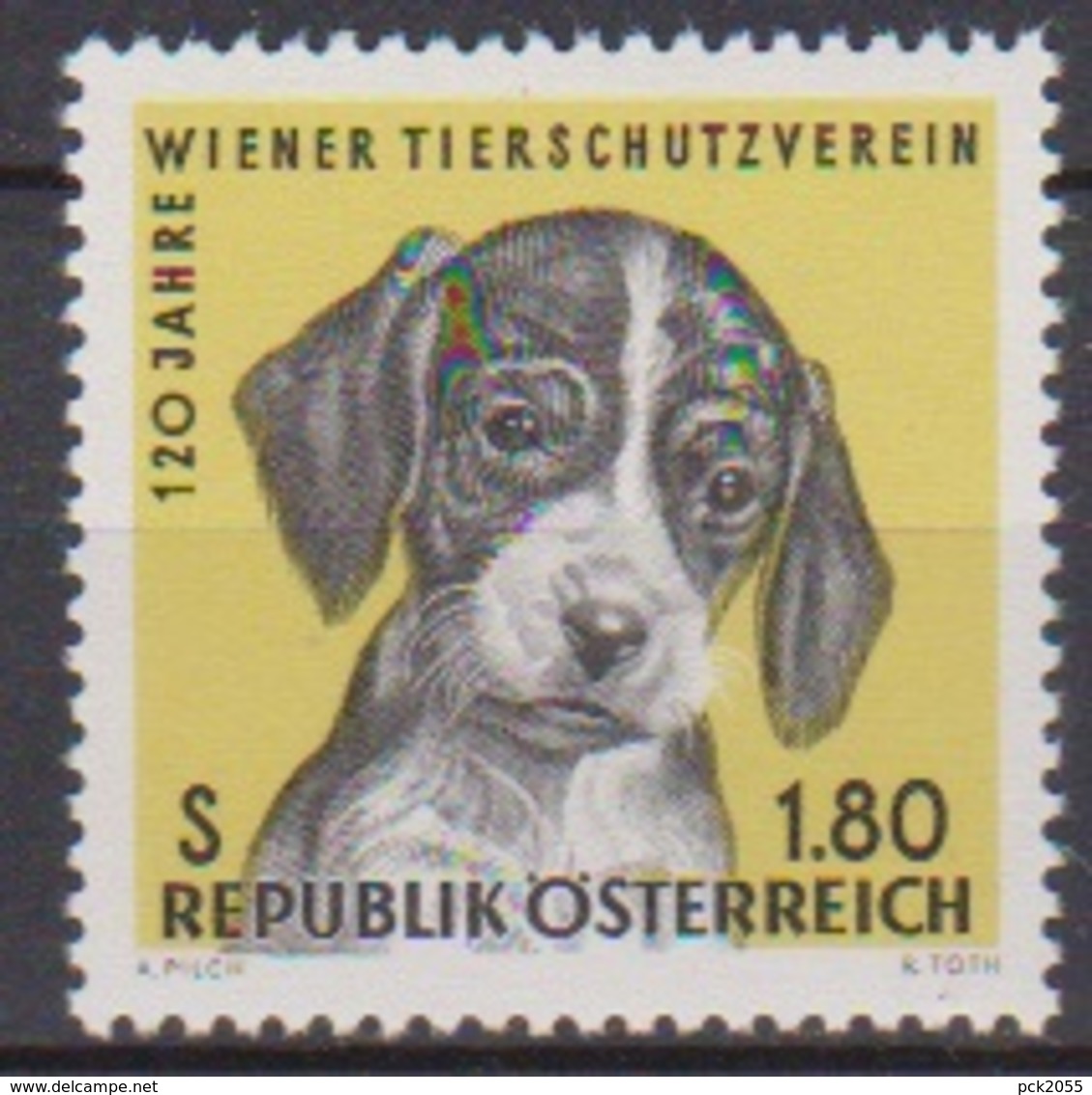 Österreich 1966 Nr.1208  ** Postfr. 120 Jahre Wiener Tierschutzverein ( 8705) Günstige Versandkosten - Ungebraucht