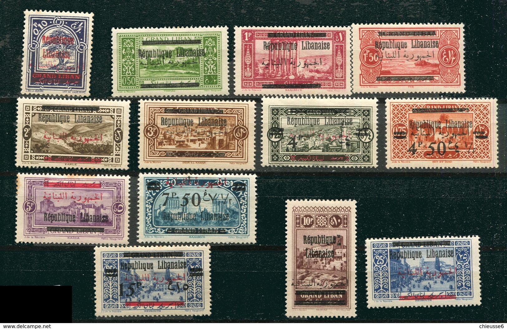 Gd Liban * N° 98 à 110 - Unused Stamps