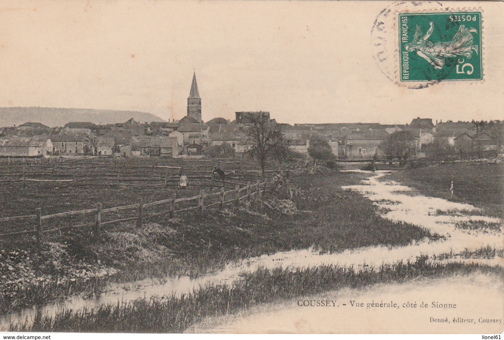 COUSSEY : (88) Vue Générale, Côté De SIONNE - Coussey