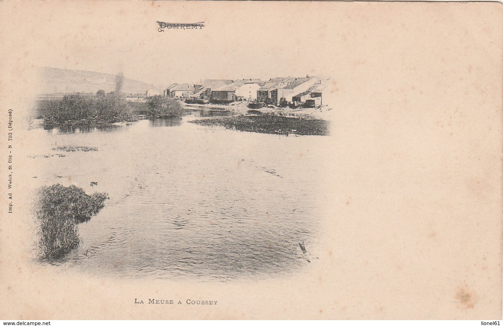 COUSSEY : (88) La Meuse à COUSSEY - Coussey