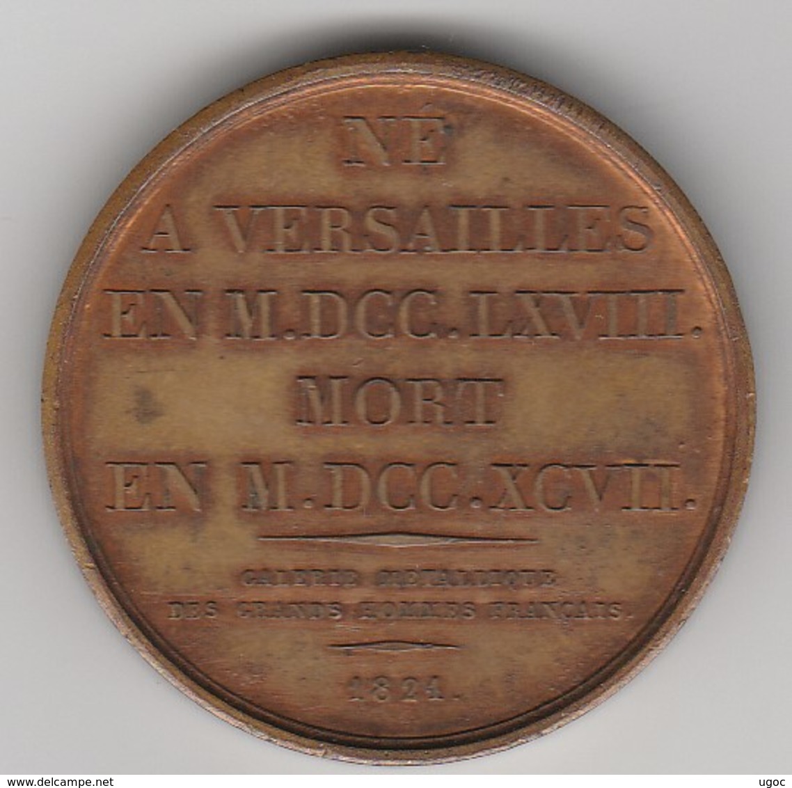 Médaille LAZARE HOCHE 1821 En Bronze  - 031 - Autres & Non Classés