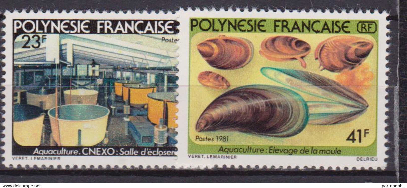 Francese Polinesia  Mussel Farming MNH - Nuovi