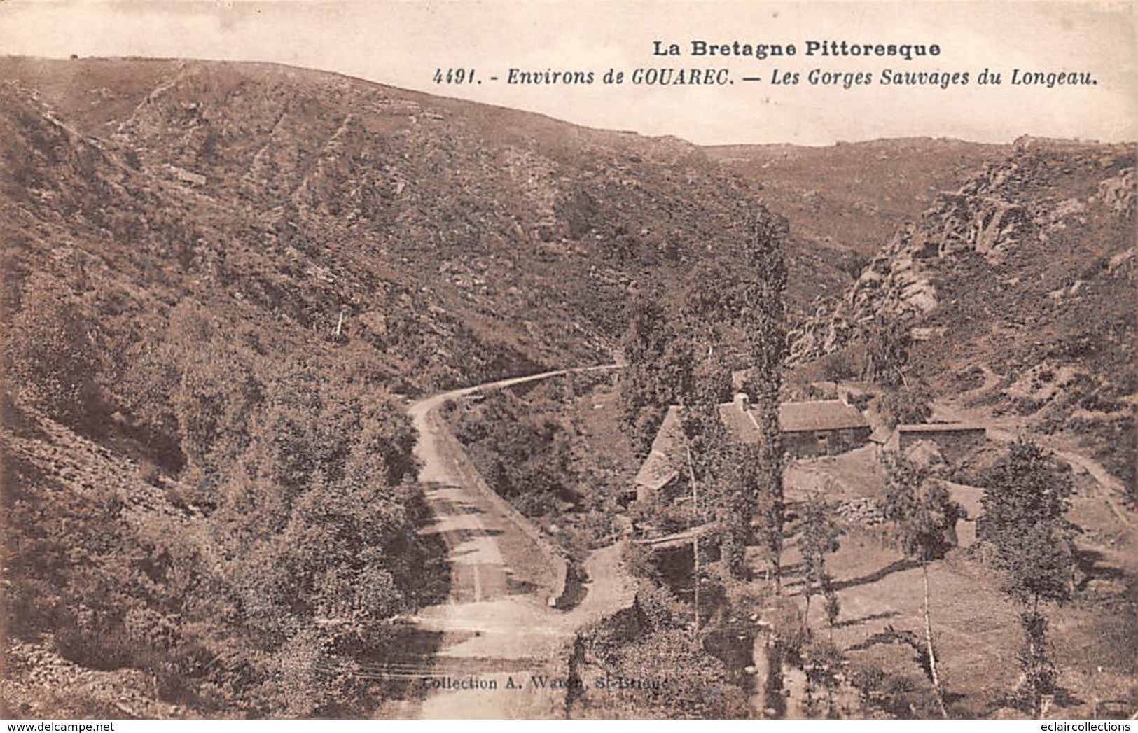 Gouarec        22       Les Gorges Sauvages Du Longeau        (voir Scan) - Gouarec