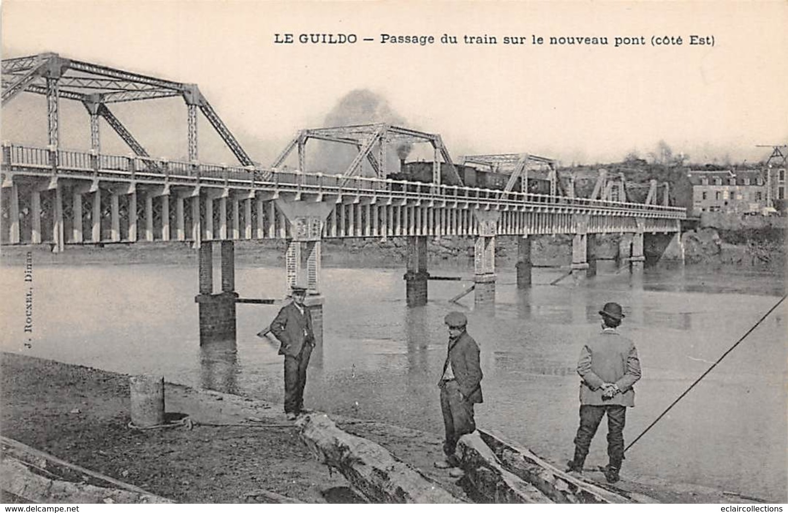 Le Guildo         22      Passage Du Train Sur Le Nouveau Pont      (voir Scan) - Andere & Zonder Classificatie