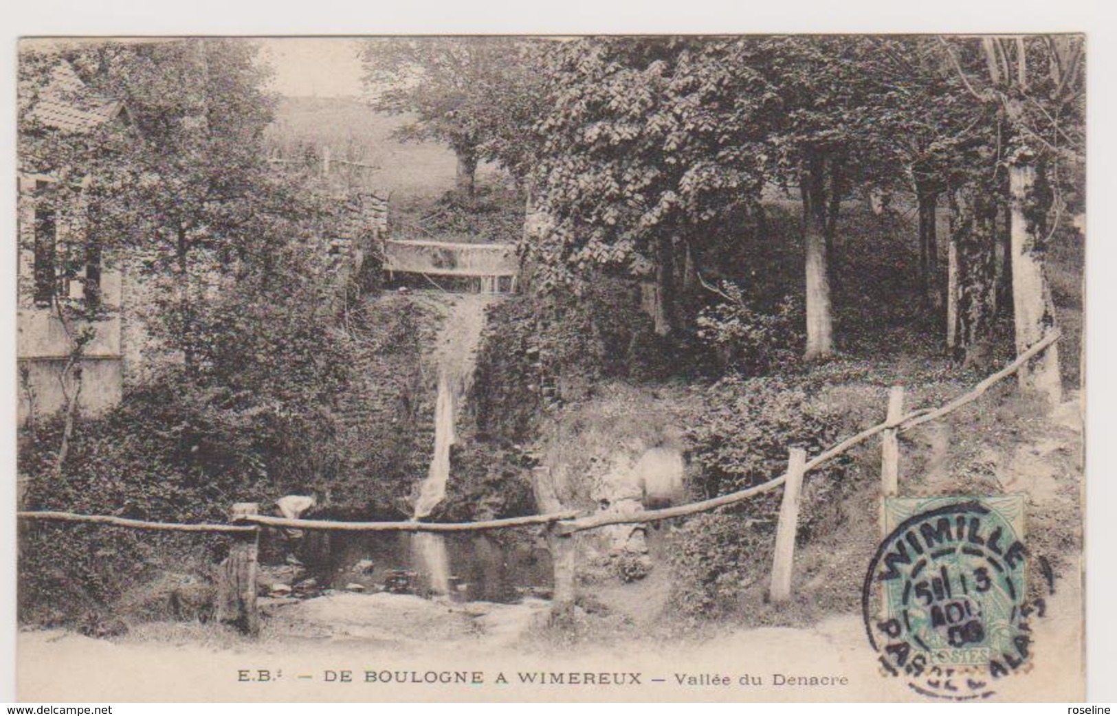 62 Vallée Du DENACRE  De Boulogne à Wimereux Moulin  - CPA  9x14  N/B  TBE - Autres & Non Classés