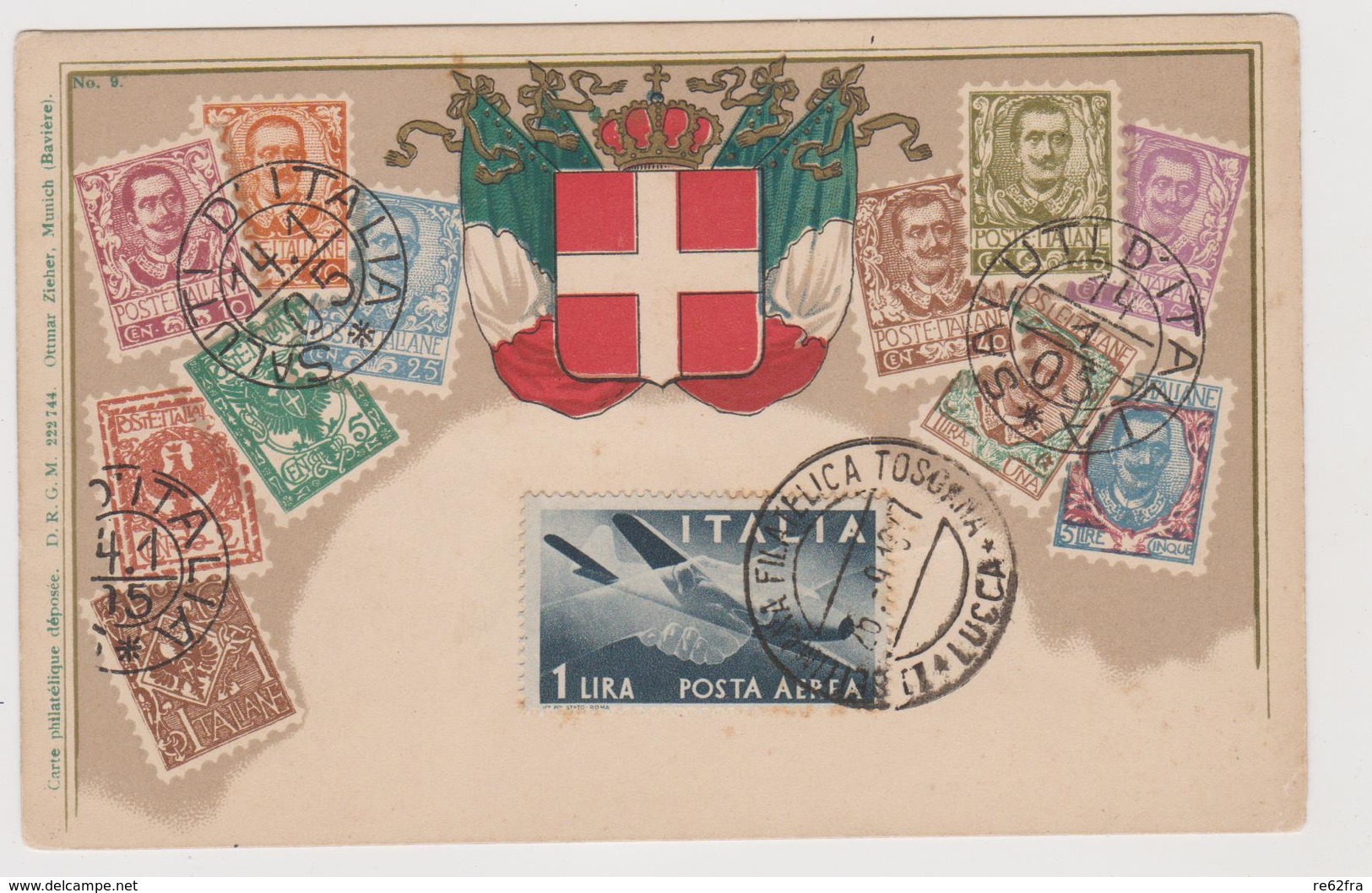 Francobolli E Simbolo Di Italia - F.p. -  Anni '1900 - Stamps (pictures)