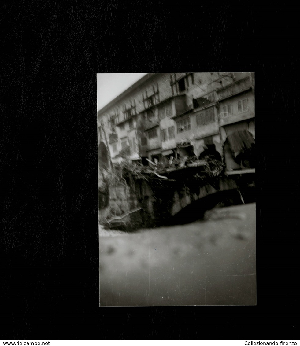 Foto Originale Alluvione Di Firenze 4 Novembre 1966 - Ponte Vecchio Firenze - Luoghi