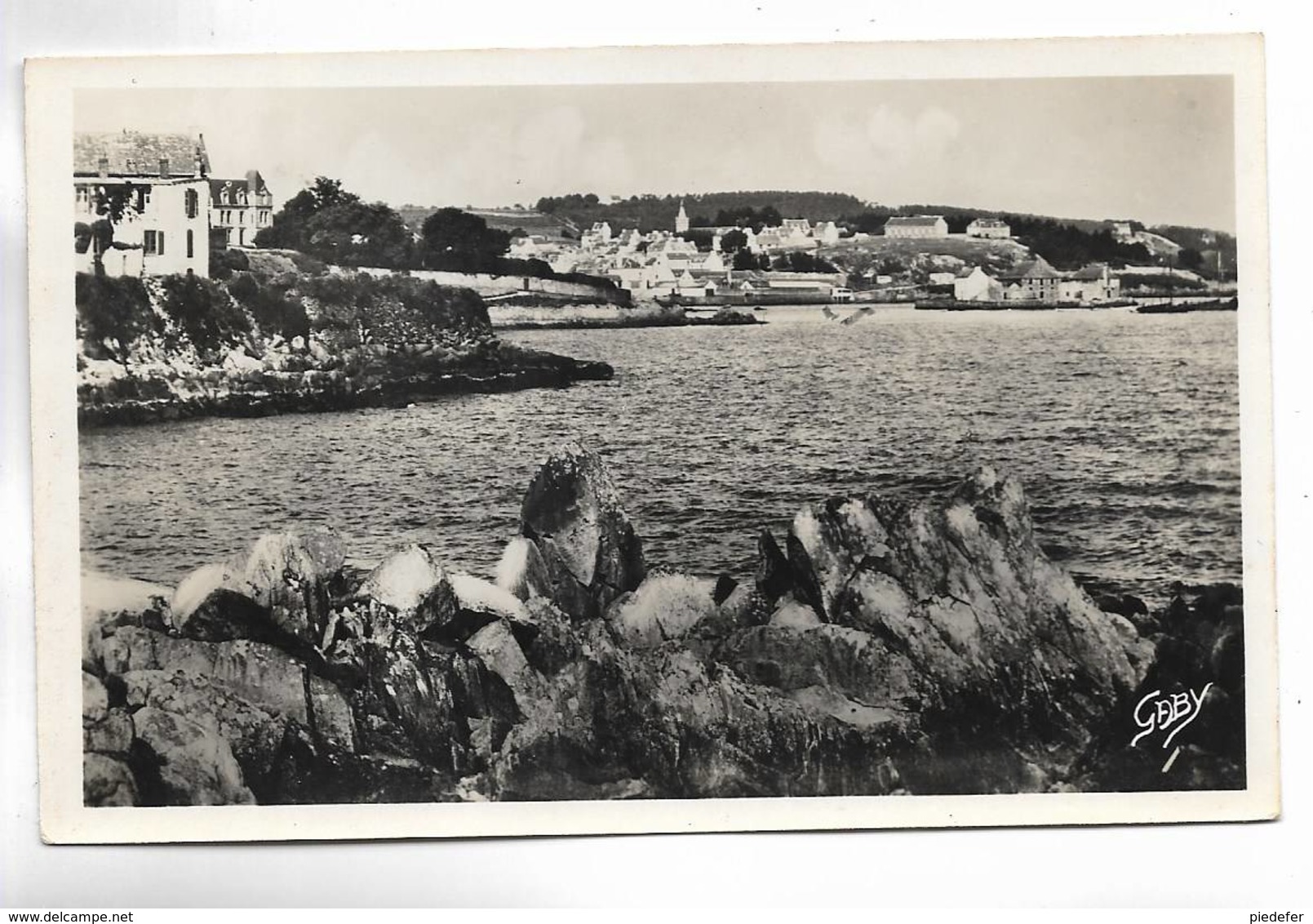 29 - Tréboul ( Finistère ) - Vue Générale Vers Les Sables Blancs. Carte Glacée - Tréboul