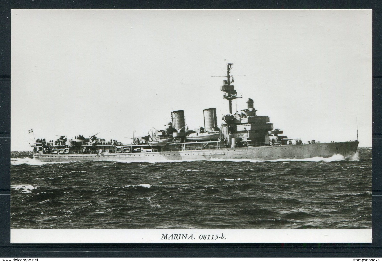 Sweden "Gotland" Warship Postcard - Oorlog