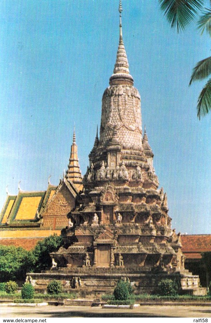 1 AK Kambodscha * Stupa Von König Norodom In Der Hauptstadt Phnom Penh * - Kambodscha