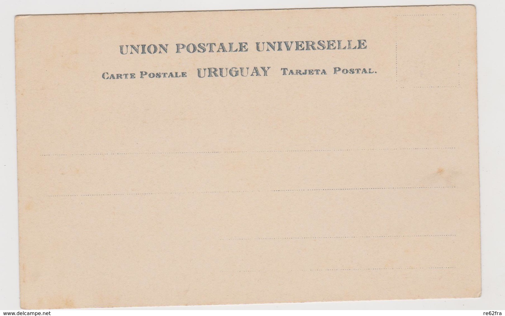 Francobolli E Stemma Della Republica Oriental De Uruguay - F.p. -  Anni '1900 - Francobolli (rappresentazioni)