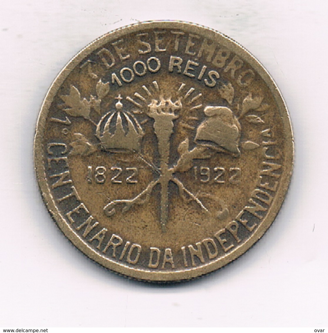 1000 REIS 1922 BRAZILIE /5411/ - Brésil