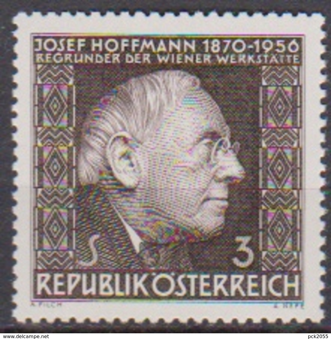 Österreich 1966 Nr.1205  ** Postfr. 10.Todestag Josef Hoffmann( 8717) Günstige Versandkosten - Ungebraucht