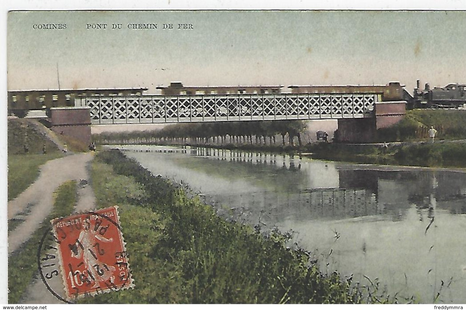 Comines: Pont Du Chemin De Fer (Train) - Comines-Warneton - Komen-Waasten