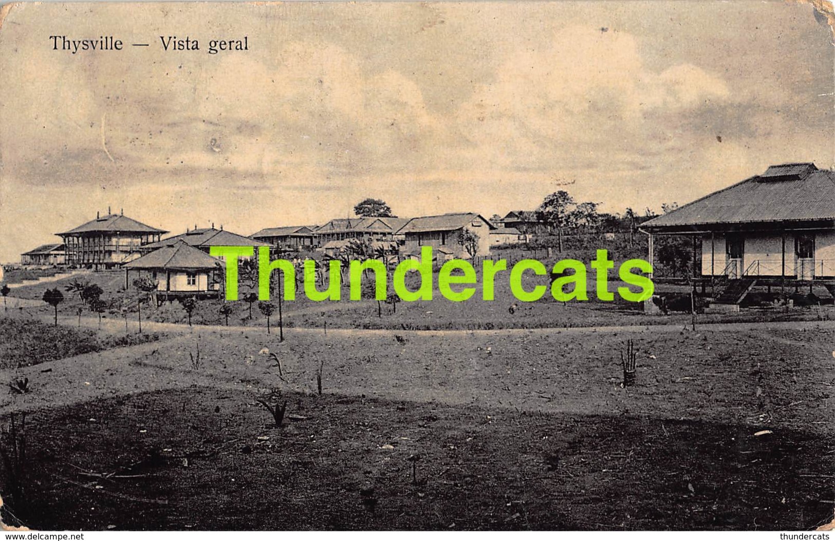 CPA CONGO THYSVILLE VISTA GERAL GENERAL VIEW - Congo Belge