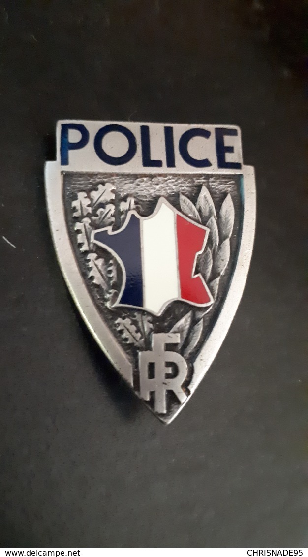 ANCIEN INSIGNE DE LA POLICE - Police & Gendarmerie