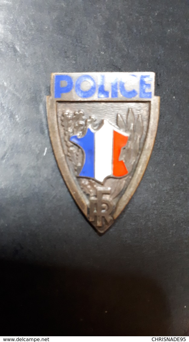 ANCIEN INSIGNE DE LA POLICE - Police