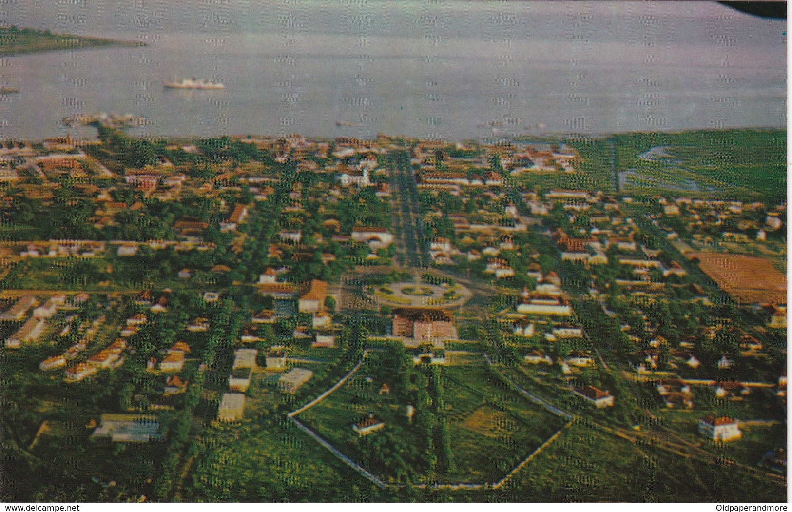 POSTCARD PORTUGAL - PORTUGUESE GUINEA - GUINÉ - VISTA AEREA DE  BISSAU - Guinea-Bissau