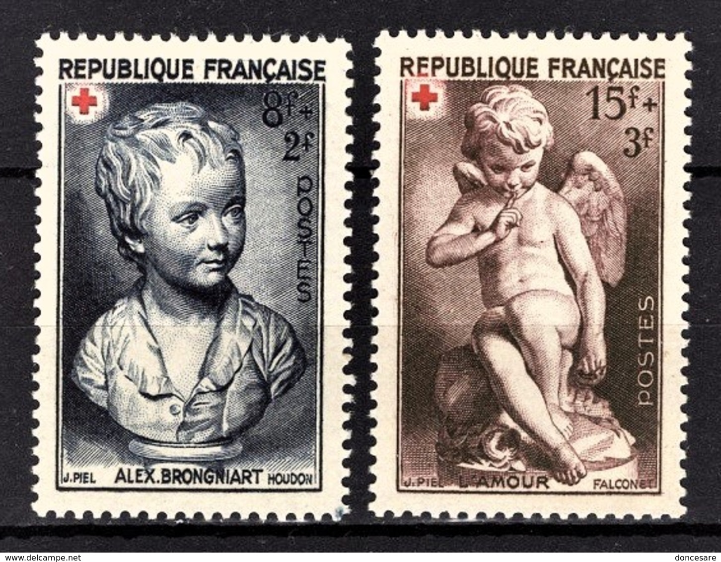 FRANCE 1950 - Y.T. N° 876 / 877  - NEUFS** / 8 - Unused Stamps