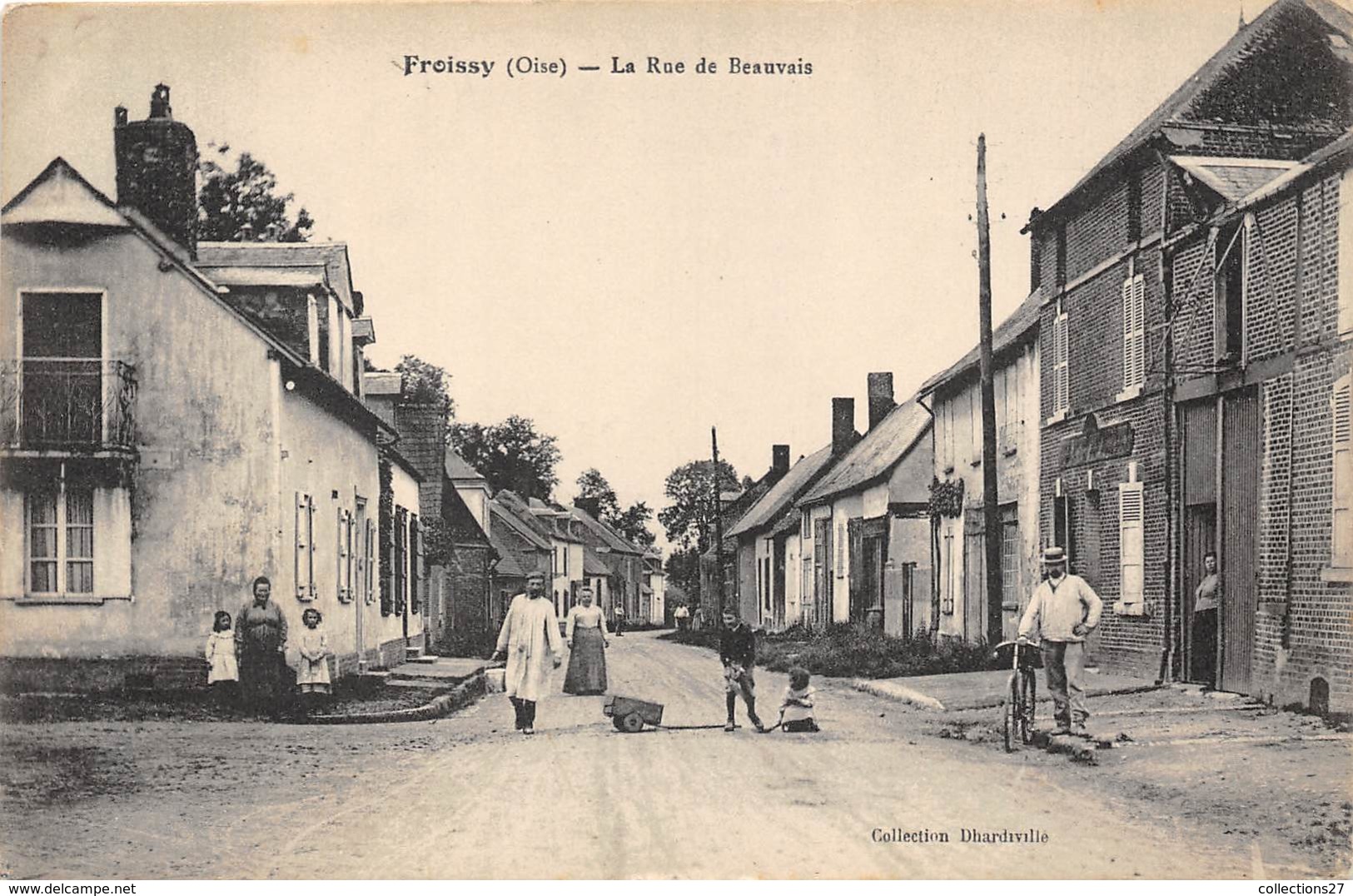 60-FROISSY- LA RUE DE BEAUVAIS - Froissy