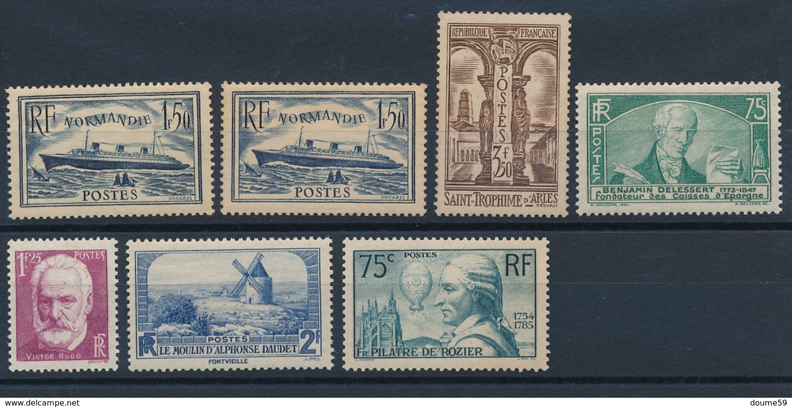 CZ-74: FRANCE:lot** Avec  N°299(2)-302-303-304-311-313 - Unused Stamps