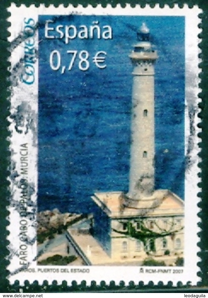 SPAIN #3518F  - LIGHTHOUSES  ESPAÑA 2007 FROM M/S FAROS  -  2007 USED - Used Stamps