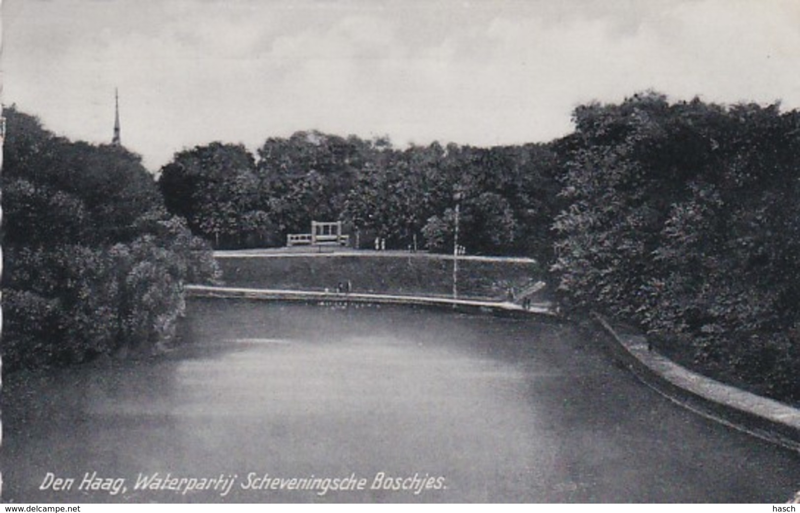 2606440Den Haag, Waterpartij Scheveningsche Boschjes – 1940(zie Hoeken) - Den Haag ('s-Gravenhage)