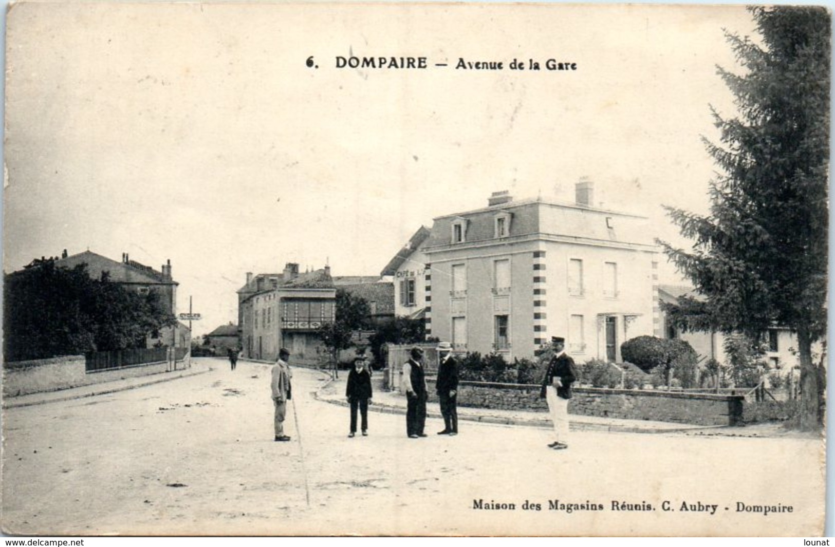 DOMPAIRE - Avenue De La Gare (pli Coin Droit) - Dompaire