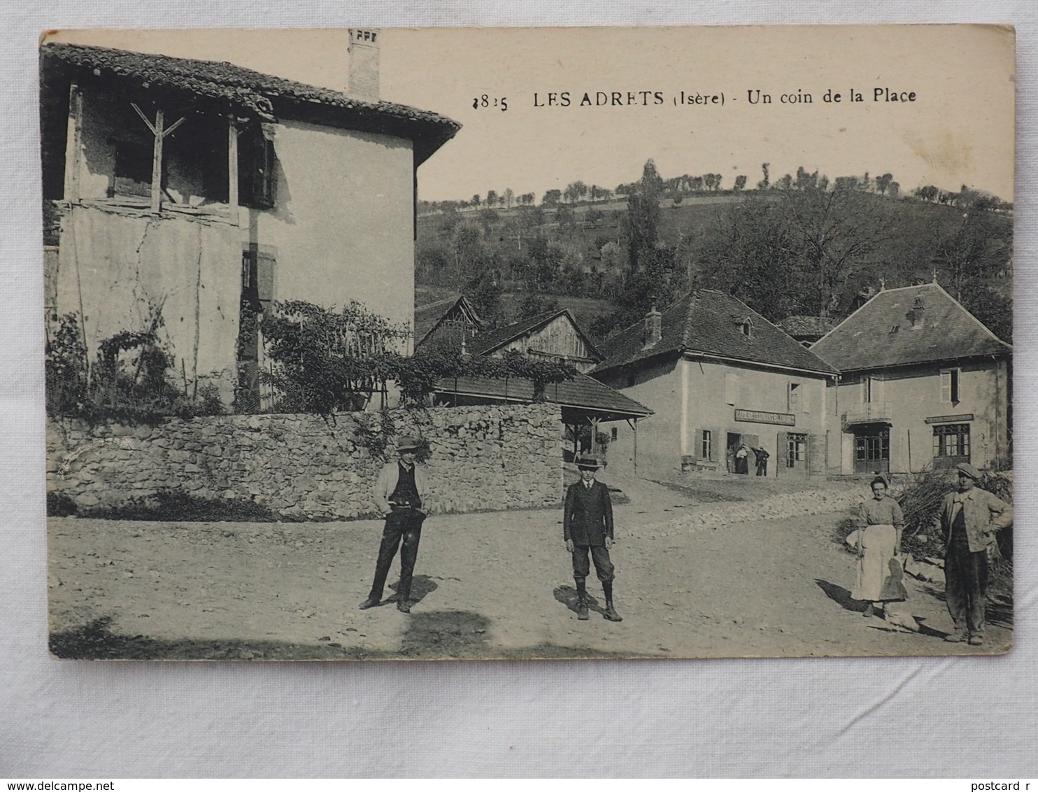 France Les Adrets Un Coin De La Place 1927  A 198 - L'Albenc