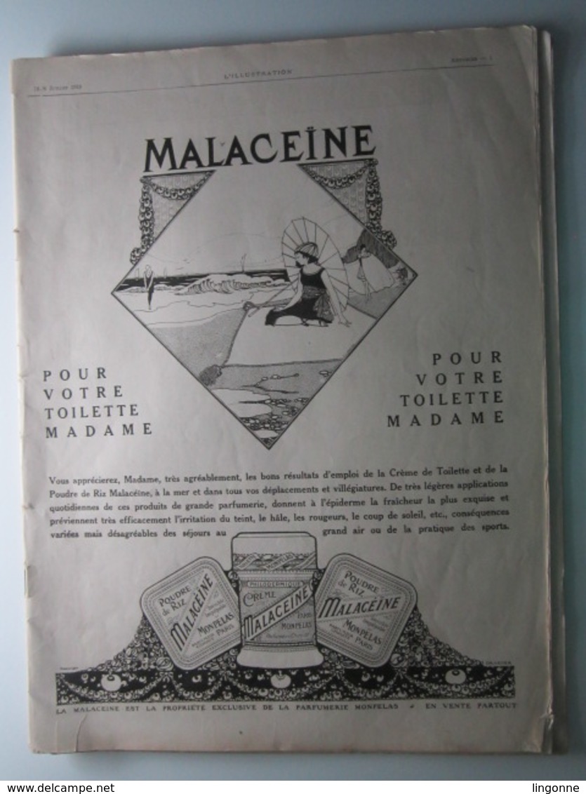 14-18 L’ILLUSTRATION « La Fête De La Victoire » N°3985-3986 - 19-26 Juillet 1919 - Grand Format Spécial (abimé) - L'Illustration